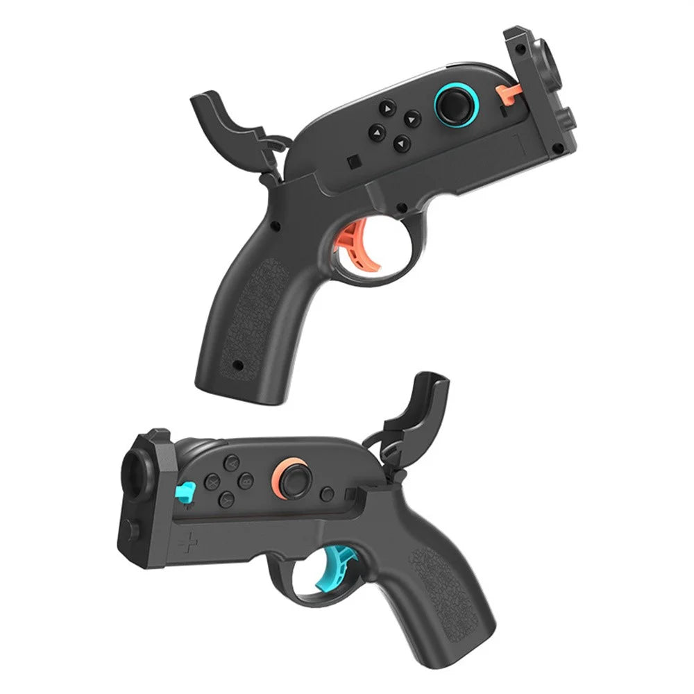 HBS-2841 2Pcs For Nintendo Switch 2 Left and Right Joy-Con Controller Gaming Gun Grip Shooting Handle - 2