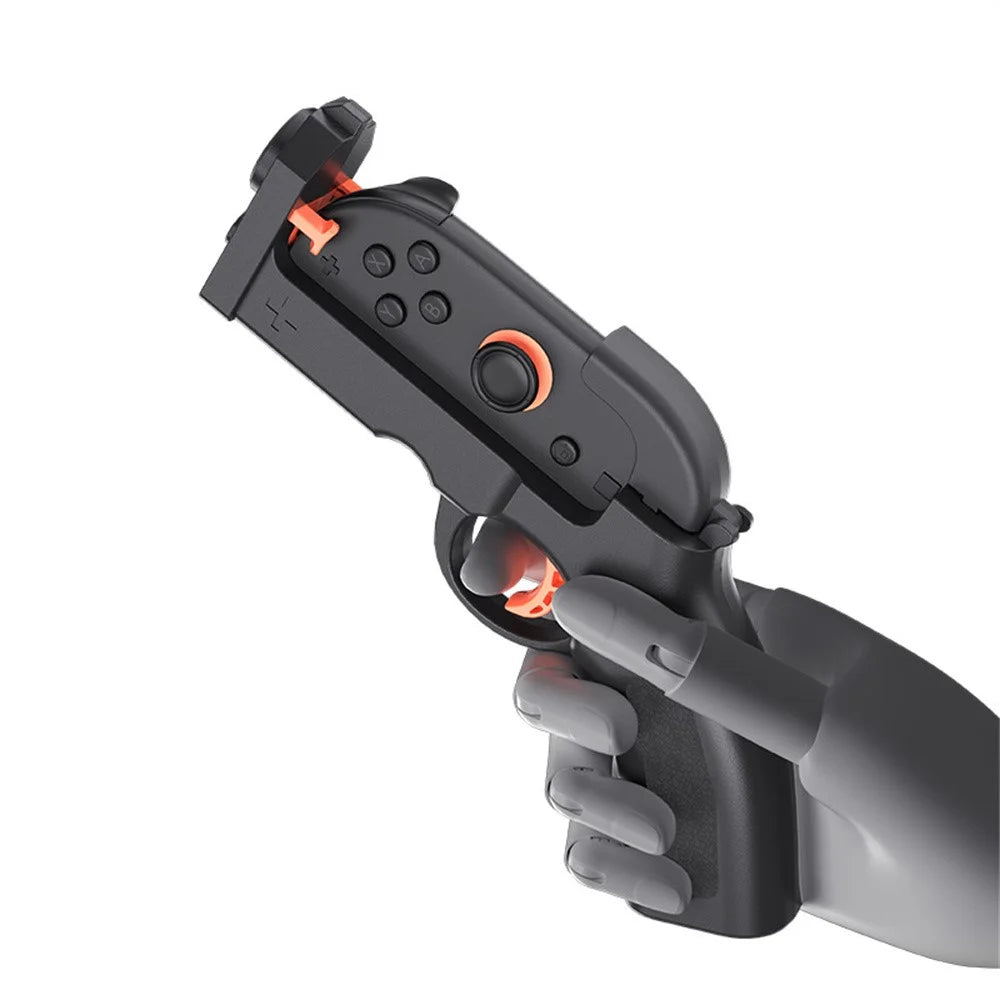 HBS-2841 2Pcs For Nintendo Switch 2 Left and Right Joy-Con Controller Gaming Gun Grip Shooting Handle - 3