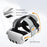 SYNTECH VR Headset Battery Head Strap for Meta Quest 3 / 3S Extended Playtime Adjustable Headband - 4