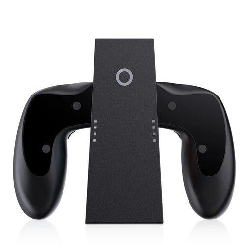 JYS-NS2287B For Nintendo Switch 2 Controller Charging Grip Magnetic Charging Dock with GL / GR Buttons - Black - 1