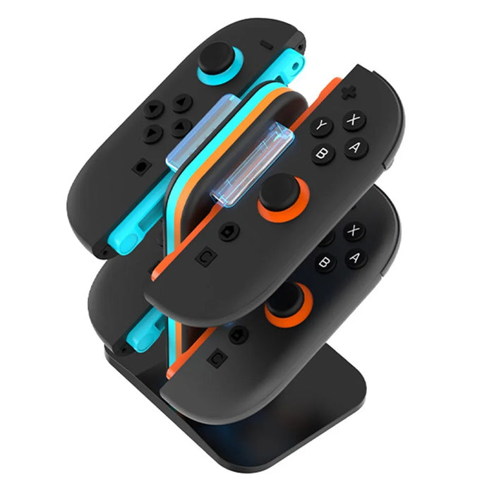HBS-2859 For Nintendo Switch 2 Joy-Con 4 in 1 Charging Dock Station Controller Charger Stand - 3