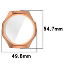 For Huawei Watch GT 6 Pro 46mm Watch Case Full Coverage Flexible TPU Electroplating Cover - Rose Gold - 2