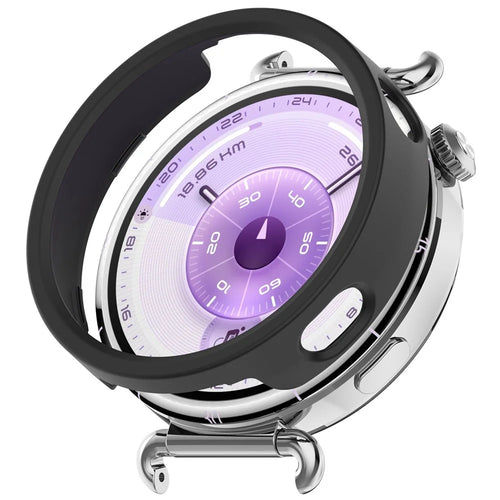 For Huawei Watch GT 6 41mm Case Semi-Enclosed PC Protective Watch Frame - Black - 1