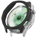 For Huawei Watch GT 6 46mm Case Semi-Enclosed PC Protective Watch Frame - Black - 1