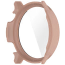 For Garmin Venu 4 41mm Watch Case PC Frame Cover with Tempered Glass Screen Film - Pink - 3