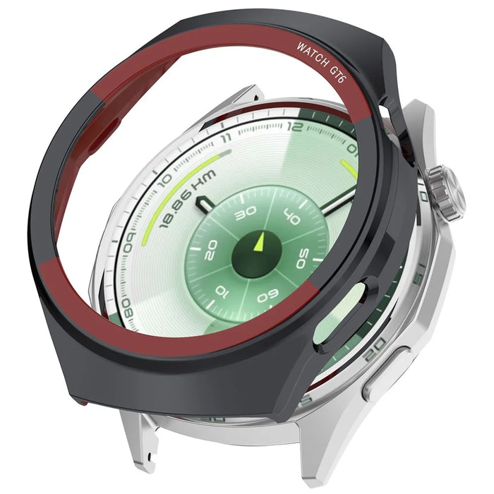 For Huawei Watch GT 6 46mm Protective Case Hard PC Smart Watch Transfer Case Cover - 1