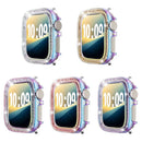 For Apple Watch Ultra 3 49mm / 2 49mm / Ultra 49mm Hard PC Watch Case Glitter Design Watch Protector - Multi-color - 2