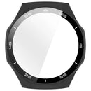 For Huawei Watch GT 6 Pro 46mm Protective Case Integrated Scale Design PC Watch Cover with Tempered Glass Film - Black - 4