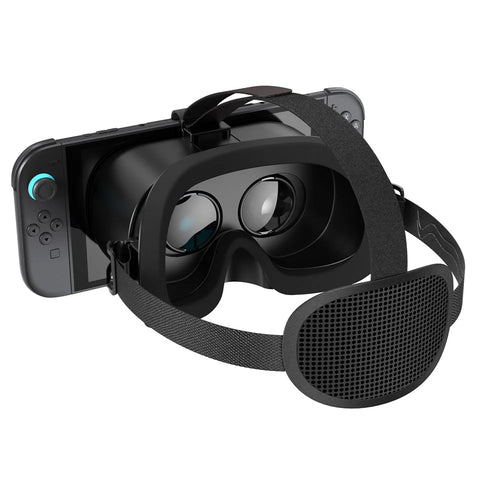 STARTRC GAMES VR Headset for Nintendo Switch 2 Virtual Reality Headset Gaming Experience Heat Dissipation - Black / Black - 1