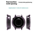 For Oppo Watch X2 Mini Protective Watch Case TPU Hollow Cover - Transparent Purple - 3