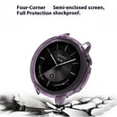 For Oppo Watch X2 Mini Protective Watch Case TPU Hollow Cover - Transparent Purple - 4