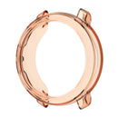 For Polar Vantage M3 Protective Watch Case TPU Hollow Cover - Transparent Orange - 1
