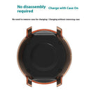 For Polar Vantage M3 Protective Watch Case TPU Hollow Cover - Transparent Orange - 4