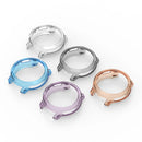 For Polar Vantage M3 Protective Watch Case TPU Hollow Cover - Transparent Orange - 6