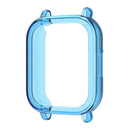 For Xiaomi Redmi Watch 5 Lite Protective Watch Case TPU Hollow Cover - Transparent Blue - 1