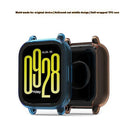For Xiaomi Redmi Watch 5 Lite Protective Watch Case TPU Hollow Cover - Transparent Blue - 2