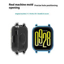 For Xiaomi Redmi Watch 5 Lite Protective Watch Case TPU Hollow Cover - Transparent Blue - 3