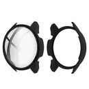 Rubberized PC Frame with Tempered Glass Screen Protector Shell for Xiaomi Mi Watch Color - Black - 4