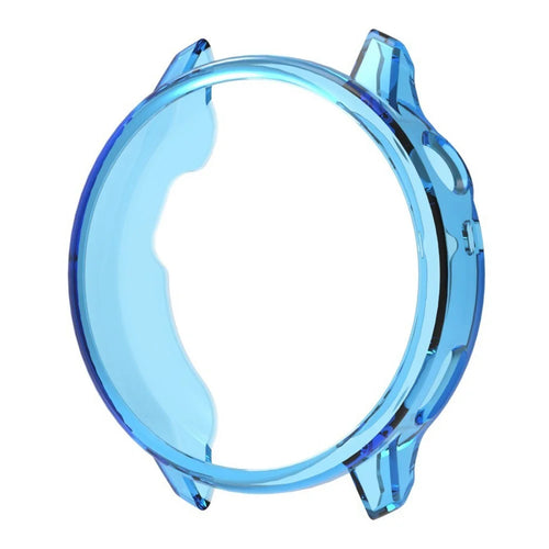 For Garmin Venu 4 41mm Protective Watch Case TPU Hollow Cover - Transparent Blue - 1