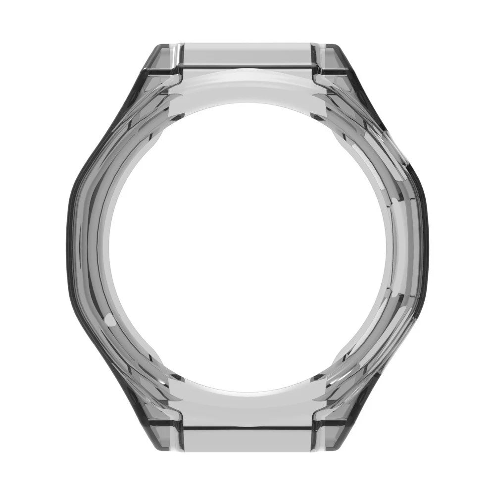 For Honor Watch 5 Ultra Protective Watch Case TPU Hollow Cover - Transparent Black - 2