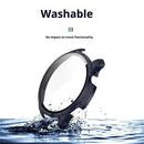 For Huami Amazfit GTR 4 46mm / 4 Pro 46mm Hard PC Watch Protective Case with Tempered Glass Film - Black - 5