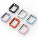 For Xiaomi Smart Band 9 Pro TPU Case Hollow Protective Frame Watch Cover - Pink - 4