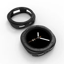For Samsung Galaxy Watch8 44mm TPU Case Hollow Protective Frame Watch Cover - Black - 2