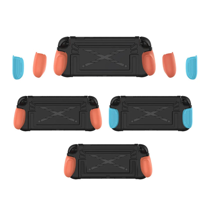 DOBE TNS-5196 Detachable Grip Protective Case for Nintendo Switch 2 Ergonomic Grip Cover with Foldable JoyCon Holder - As Shown - 2