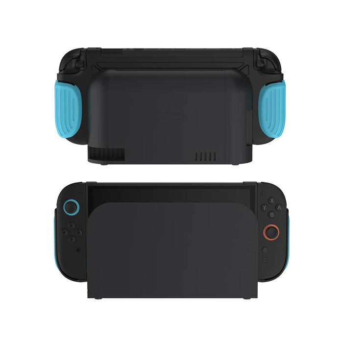 DOBE TNS-5196 Detachable Grip Protective Case for Nintendo Switch 2 Ergonomic Grip Cover with Foldable JoyCon Holder - As Shown - 5