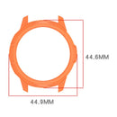For Garmin Venu 4 41mm Watch Case Semi-Enclosed Armor TPU Shockproof Protective Cover - Orange - 7