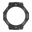 For Huami Amazfit T-Rex 3 Pro 48mm Watch Case Anti Scratch Armor Design Sanded Hard PC Watch Protective Cover - Black+White - 3