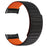 Replacement Strap for Garmin Forerunner 45S / Forerunner 45 / Swim 2 Magnetic Silicone Watch Band - Black+Orange - 2