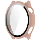 For Oppo Watch S Hard PC Watch Protective Case with Tempered Glass Film - Pink - 2