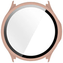 For Oppo Watch S Hard PC Watch Protective Case with Tempered Glass Film - Pink - 4