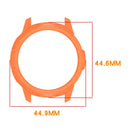For Garmin Venu 4 41mm TPU Protective Case Hollow Design Shockproof Watch Cover - Orange - 7