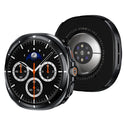For Samsung Galaxy Watch8 44mm Case Transfer to Samsung Galaxy Watch Ultra 47mm Zinc Alloy + PC Watch Cover - Black + White - 5