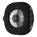 For Samsung Galaxy Watch8 44mm Case Transfer to Samsung Galaxy Watch8 Classic 46mm Gear Pattern Zinc Alloy + PC Watch Protective Cover - Black + White - 4