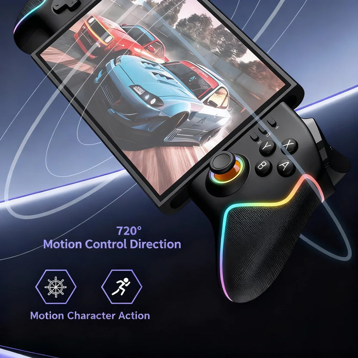 IPEGA PG-SW2123 Wireless Retractable Controller for Nintendo Switch / Switch 2 Handheld Hall Effect Joystick with RGB Light - 5