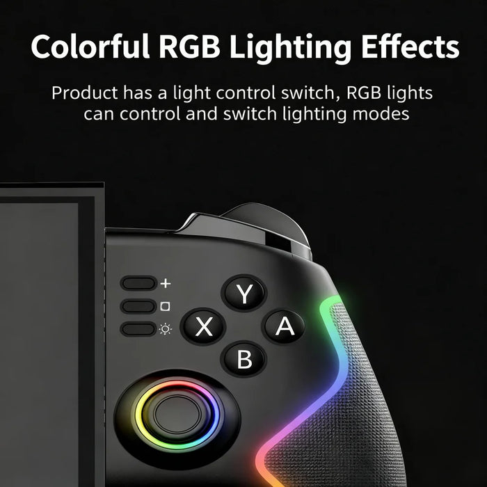 IPEGA PG-SW2123 Wireless Retractable Controller for Nintendo Switch / Switch 2 Handheld Hall Effect Joystick with RGB Light - 6