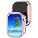 For Xiaomi Redmi Watch 6 Hard PC Watch Case Scratch-Resistant Hollow Protective Cover - Rose Pink - 6