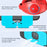 STARTRC GAMES VR Headset for Nintendo Switch 2 Immersive Gaming Experience VR Glasses Ergonomic - Red Blue - 7