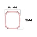 For Xiaomi Redmi Watch 6 Watch Case Hollow Design Hard PC Protective Cover - Rose Pink - 6
