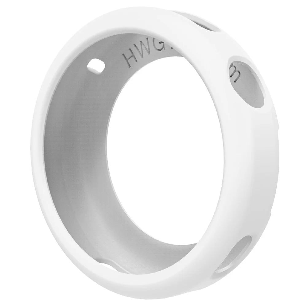 For Huawei Watch GT 6 41mm Watch Protective Case Shockproof Scratch Resistant Silicone Cover - White - 1