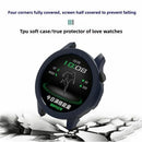 For Oppo Watch S TPU Case Hollow Protective Frame Watch Cover - Blue - 3
