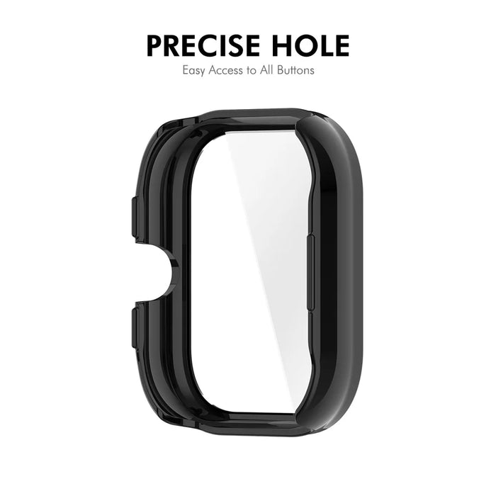 ENKAY HAT PRINCE For Honor Watch X5 Watch Case   Rubberized Hard PC Cover with Tempered Glass - Pink - 6