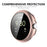 ENKAY HAT PRINCE For Google Pixel Watch 4 45mm Watch Case   Rubberized Hard PC Cover with Tempered Glass - White - 4