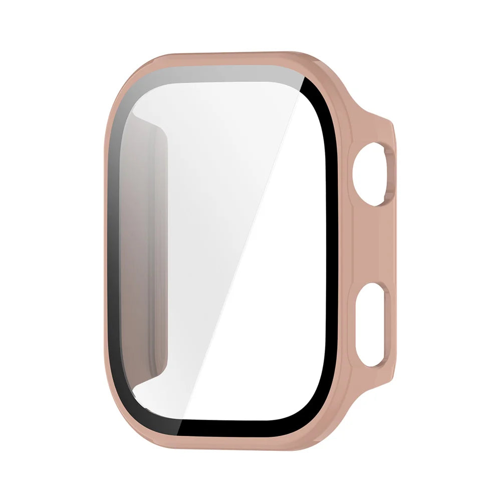 ENKAY HAT PRINCE For Xiaomi Redmi Watch 6 Watch Case   Rubberized Hard PC Cover with Tempered Glass - Pink - 2