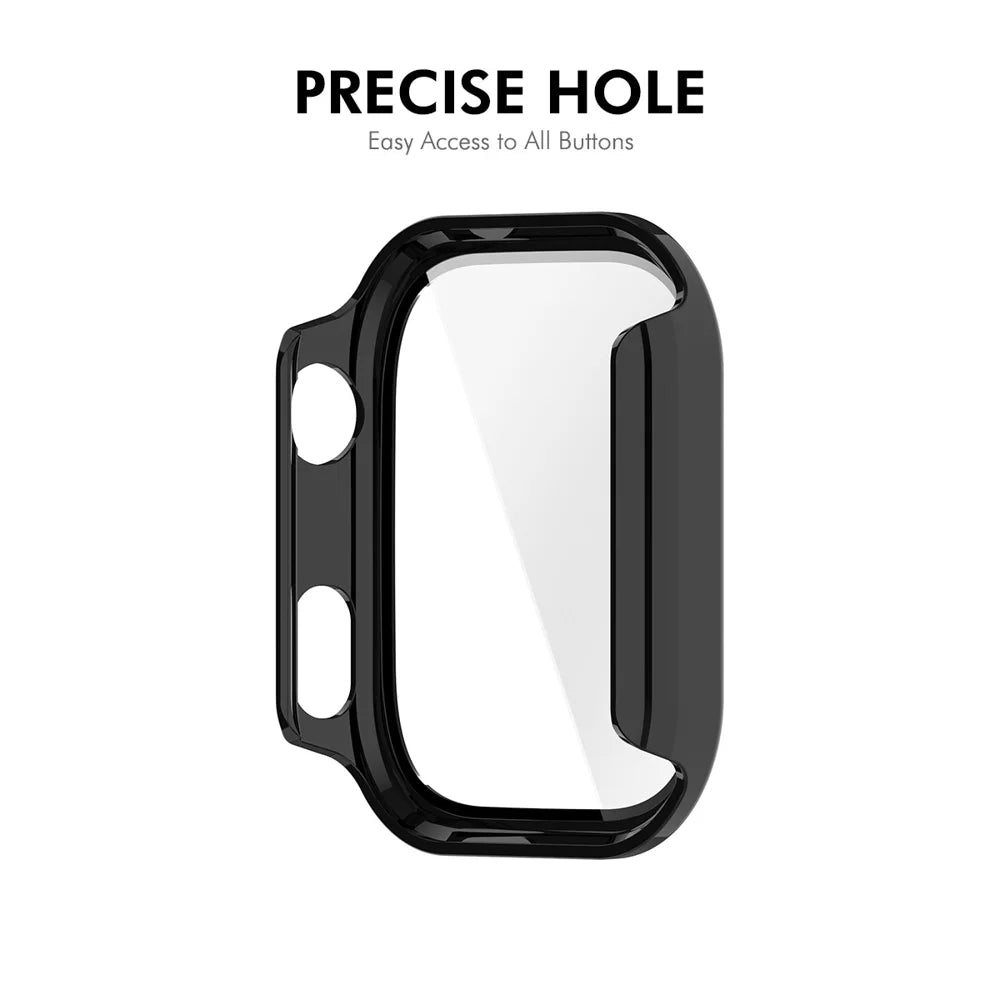 ENKAY HAT PRINCE For Xiaomi Redmi Watch 6 Watch Case   Rubberized Hard PC Cover with Tempered Glass - Pink - 6