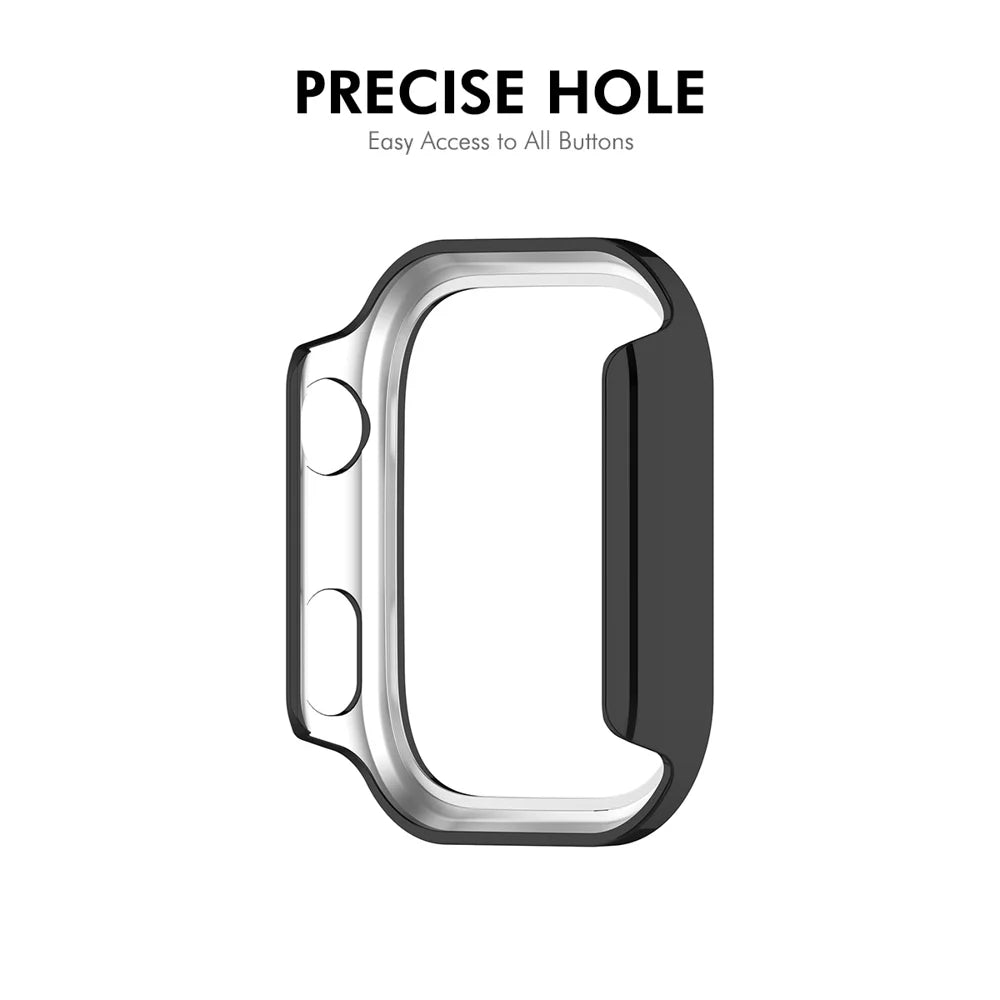 ENKAY HAT PRINCE For Xiaomi Redmi Watch 6 Case with PMMA Screen Film   Rhinestone Decor PC Watch Cover - Black - 4