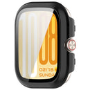 WANLONFENG For vivo iQOO Watch GT 2 / vivo Watch GT 2 Watch Case  PC Frame Cover with Tempered Glass Screen Protector - Black - 2